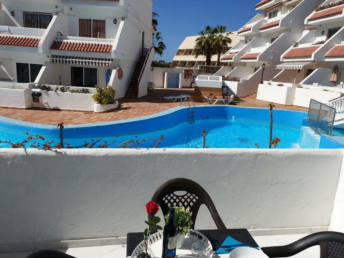Casa Las Flores With Heated Pool, Only 490 Meters To The Beach, Balcony, Wifi Arona  Exterior foto